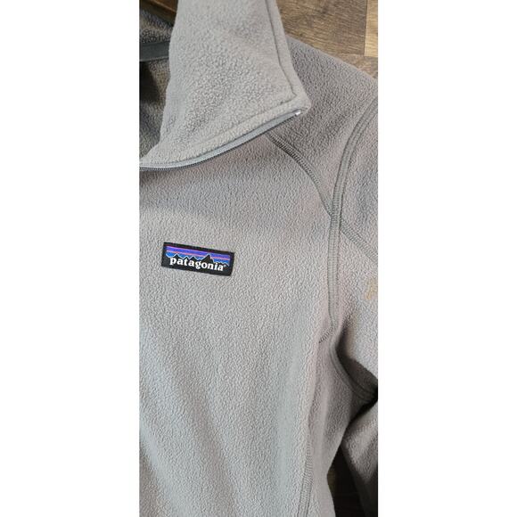 Patagonia Full Zip Fleece Jacket Gray Medium Pre Owned - Picture 5 of 13